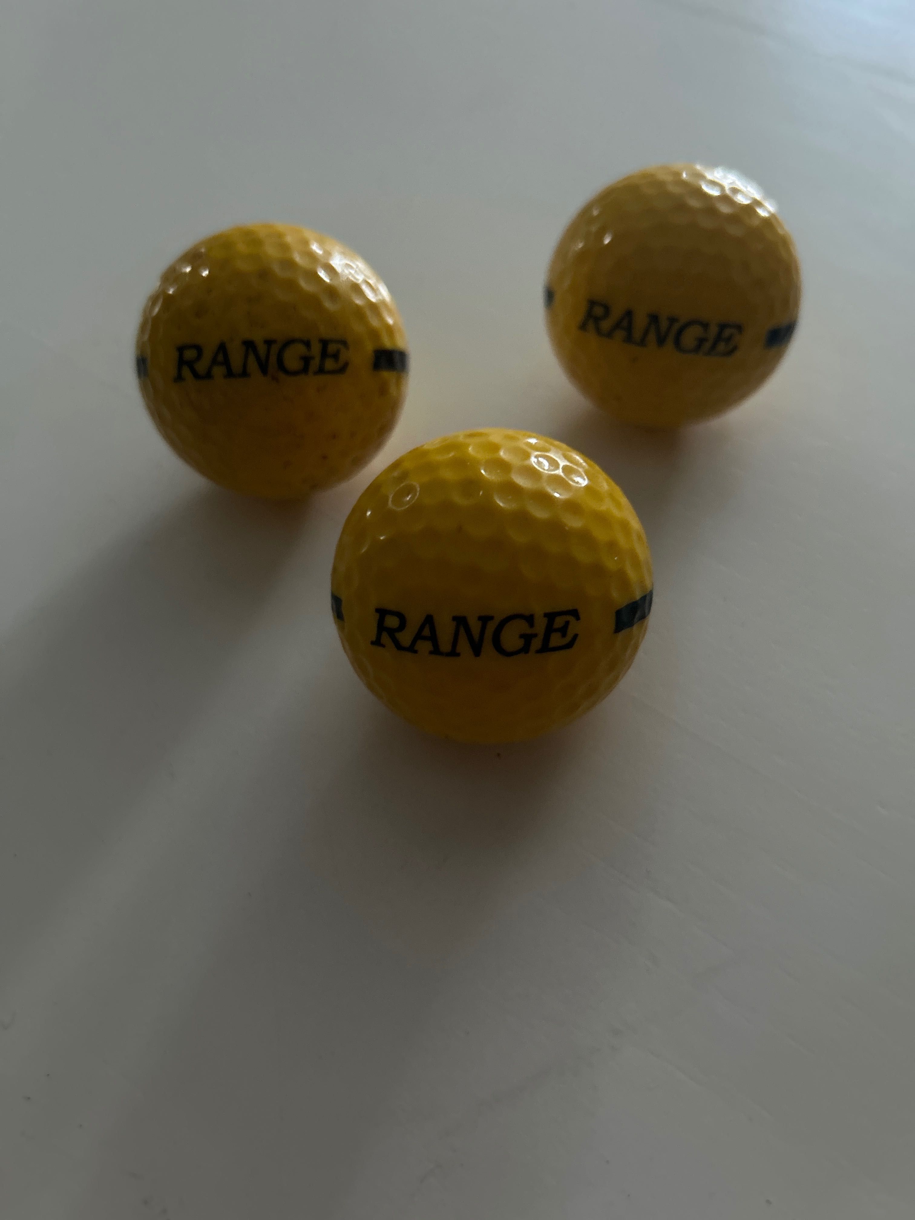 Bolas golfe range