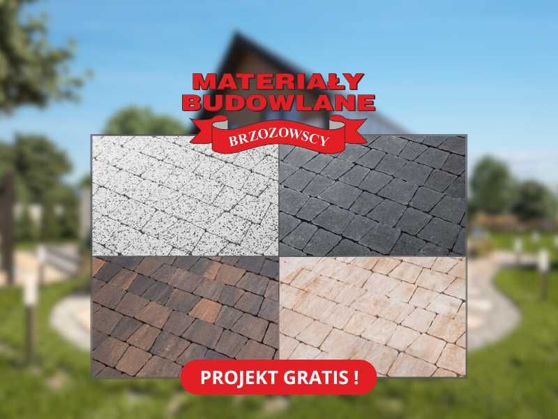 Kostka brukowa NEAPOL DROGBRUK do łuków, okręgów na chodnik, podjazd