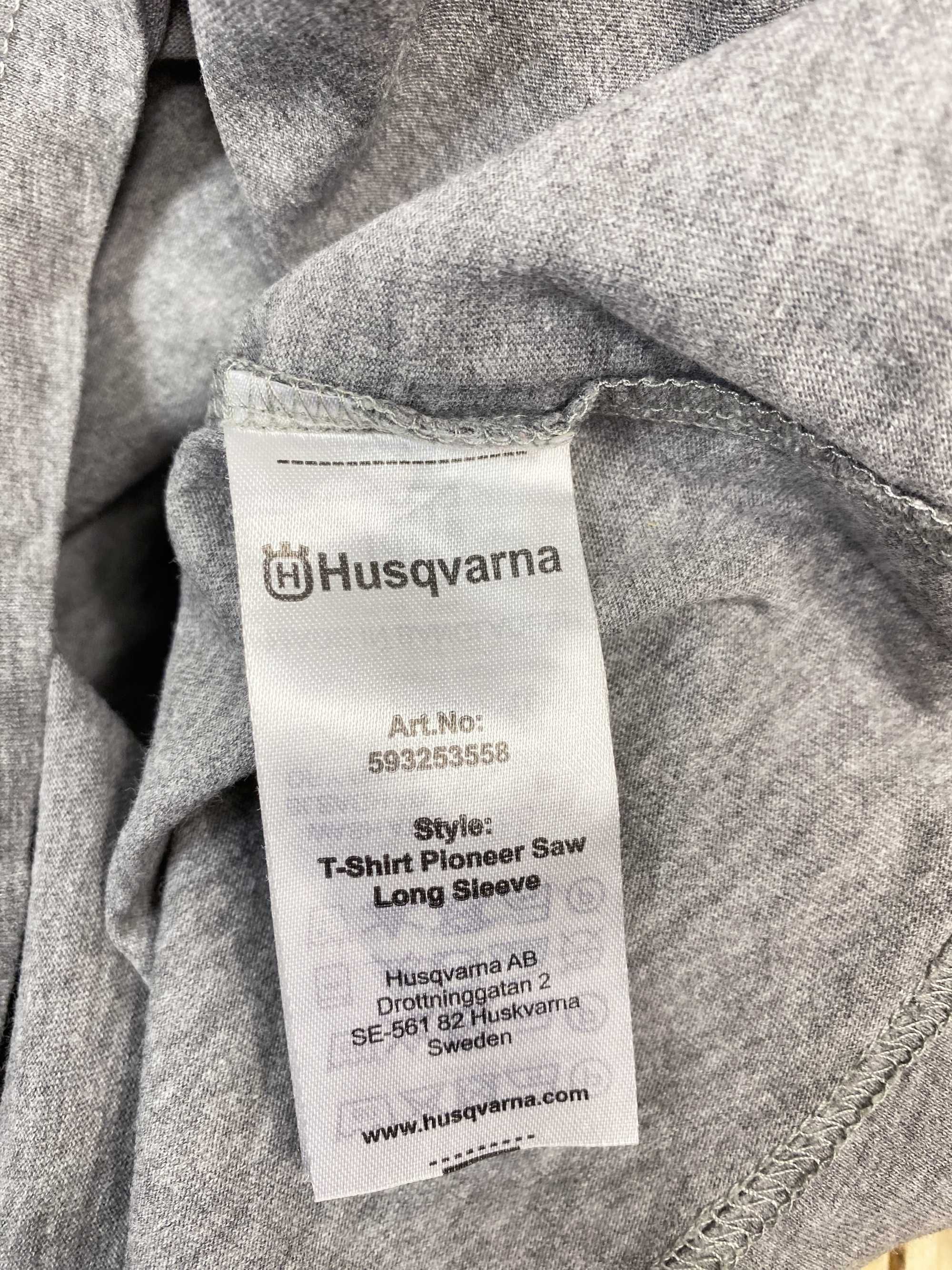 HUSQVARNA T-Shirt Koszulka Męska Bawełniana Super Stan_M_L_