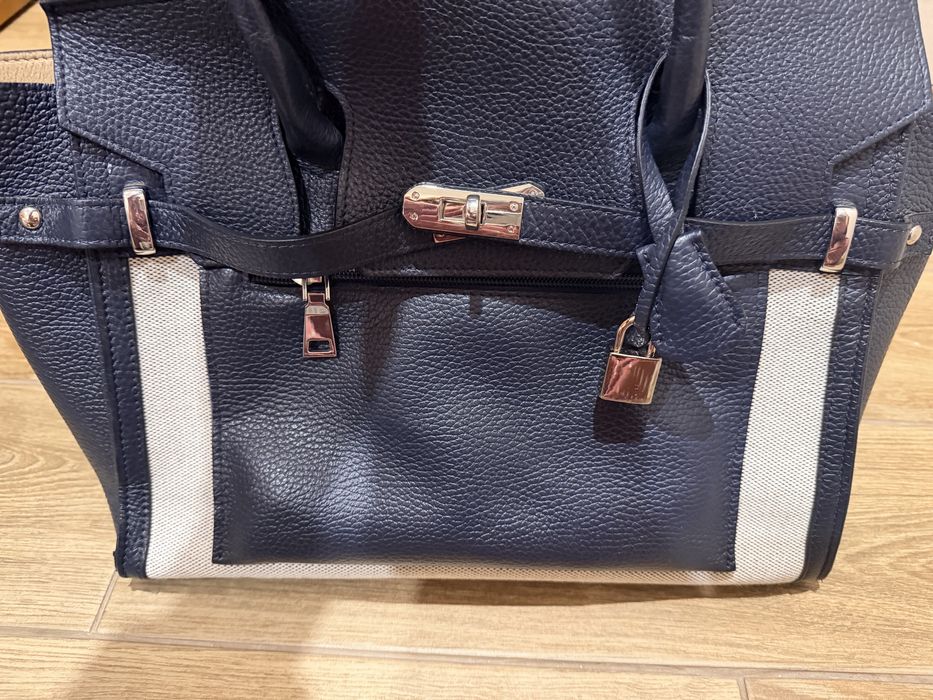 Шкіряна сумка італійська gianno notaro