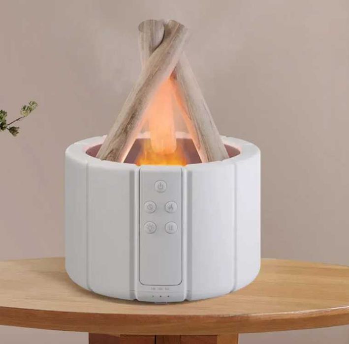 Зволожувач з імітацією полум’я — краса, спокій і комфорт