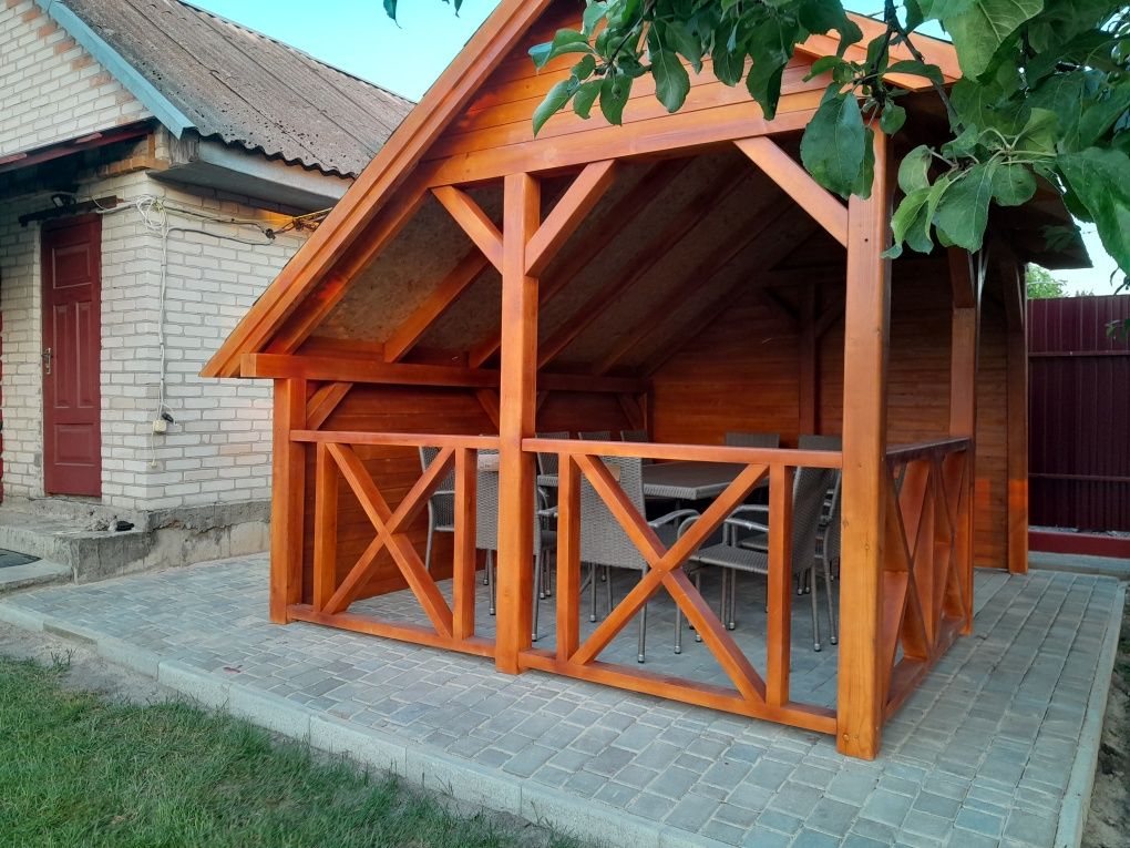 Альтанка розмір 3000×4000 виготовляєм під замовлення)))