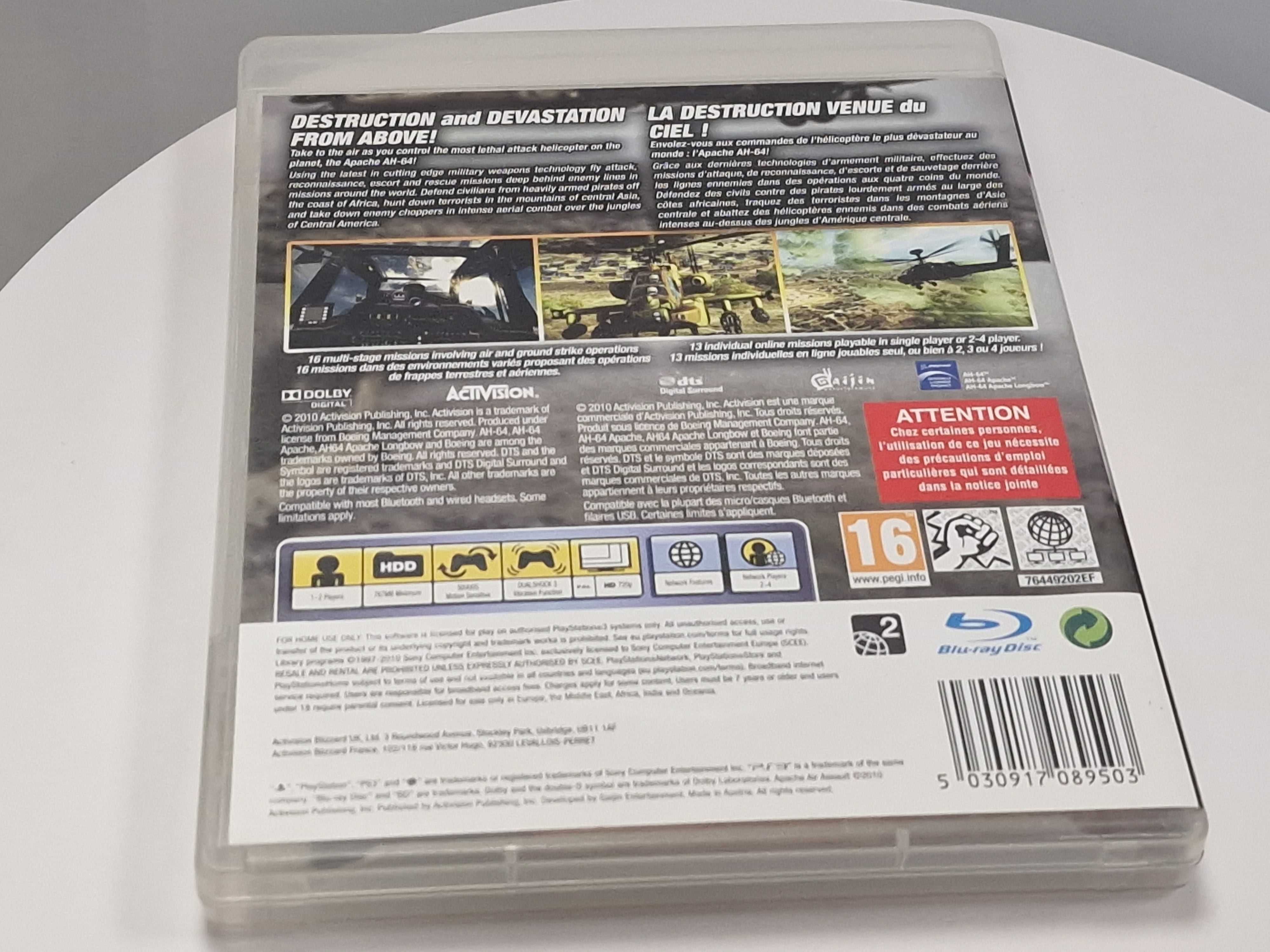 Gra PS3 Apache Air Assault Sklep Zamiana