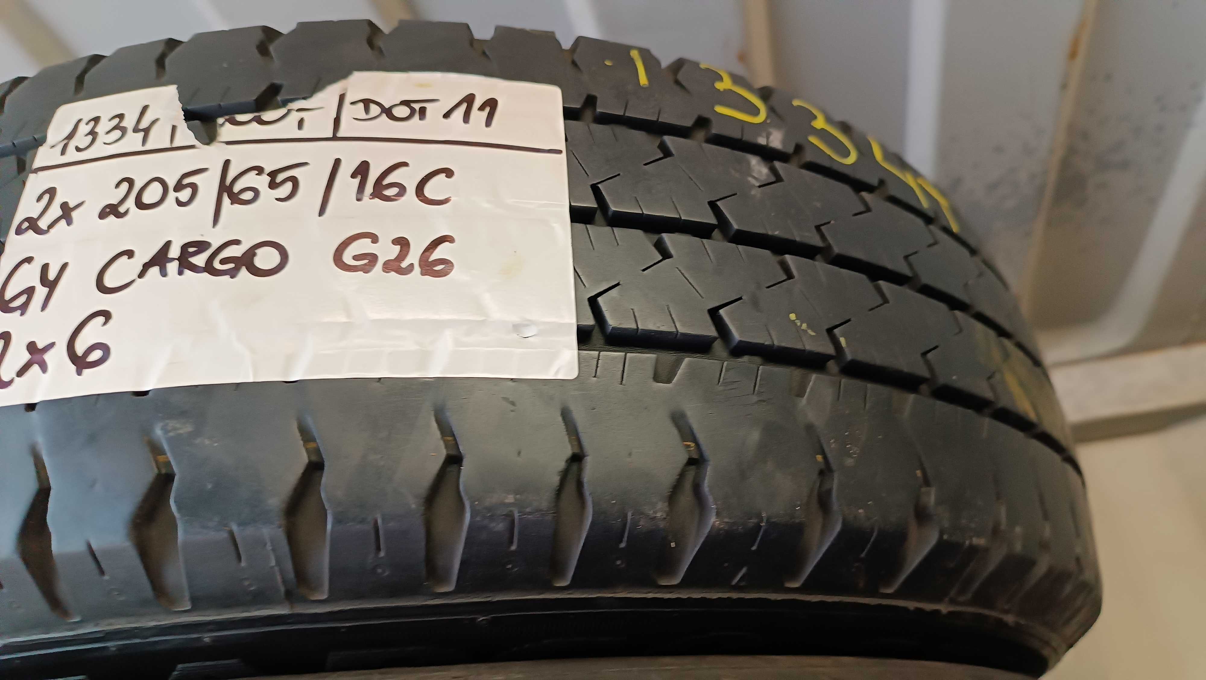 2x 205/65 R16C 107/105T Goodyear Cargo G26 / 1334