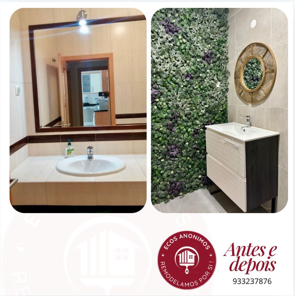 Remodelação geral, pintura interior e exterior