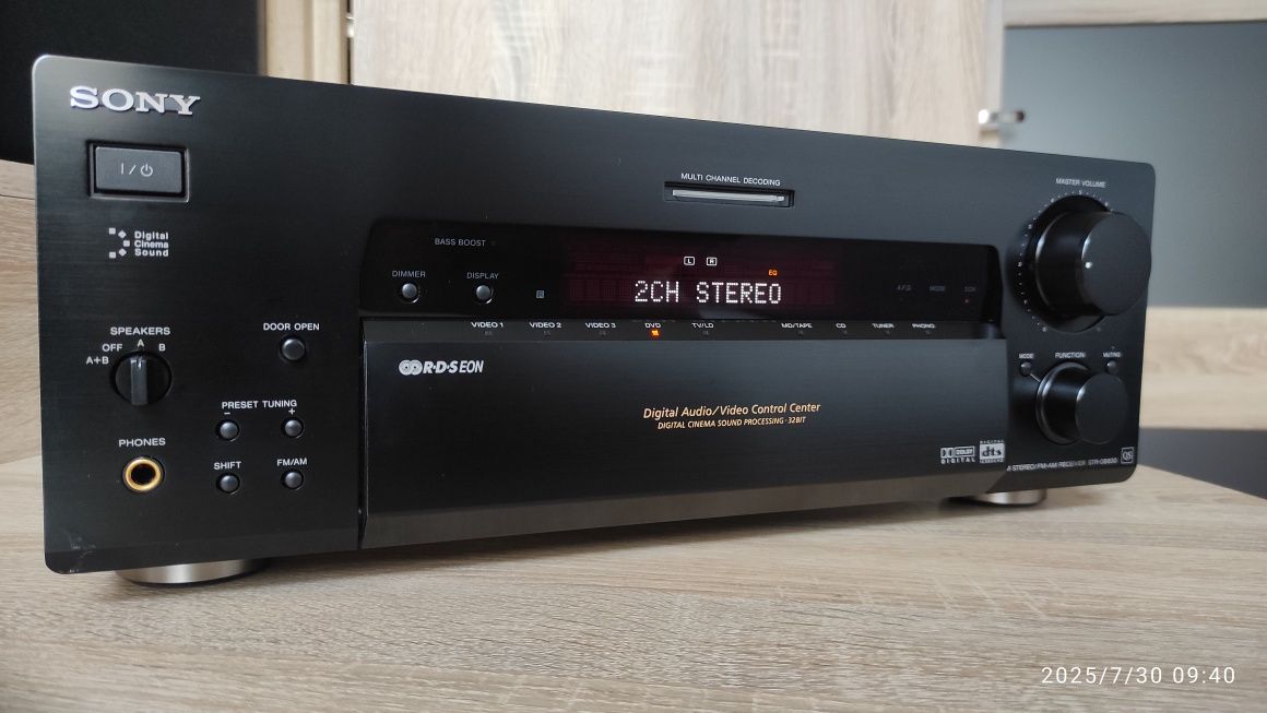 Amplituner 5.1 Sony STR DB 830 QS z oryg. pilotem. Jak nowy. Zamiana?