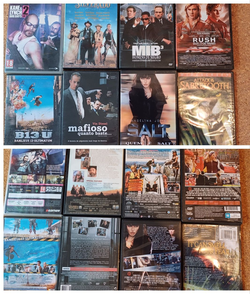filmes / DVD s, 40 diferentes, bom estado, vendo lote ou unidade