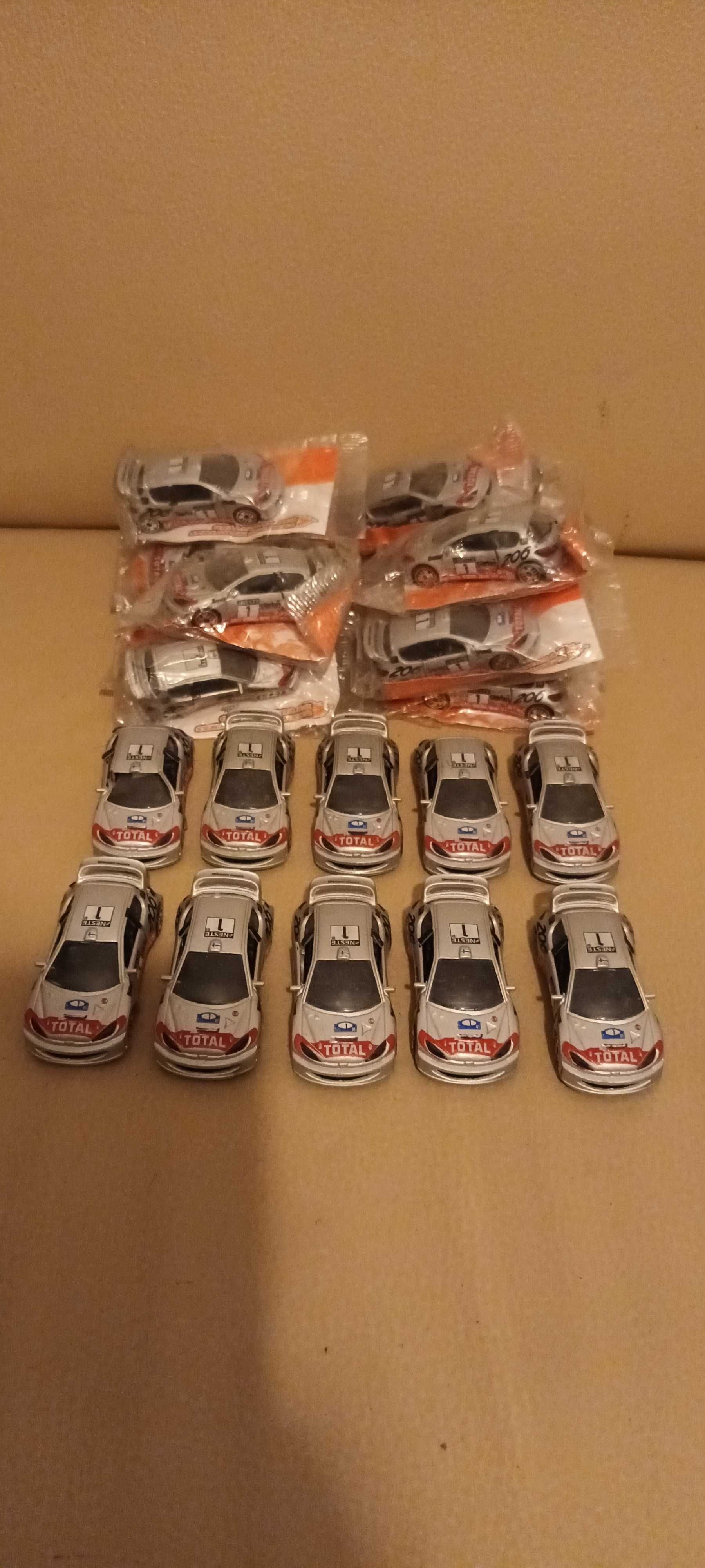Miniaturas de Peugeot 206 Rally e outros