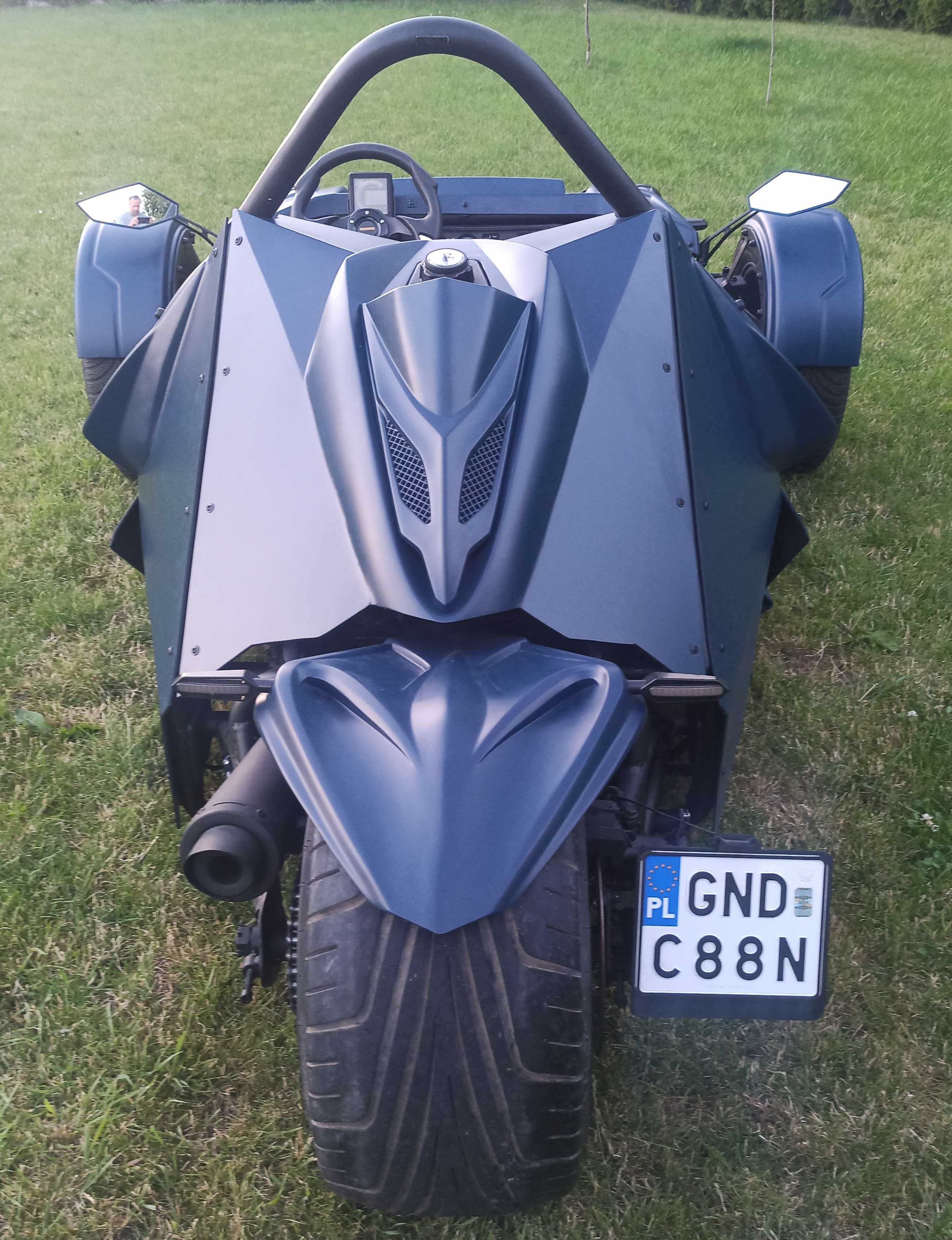 Trajka Trójkołowiec Trike Zhenhua ZTR kat B L5e 250cm³