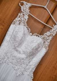 Suknia ślubna rozmiar S biała