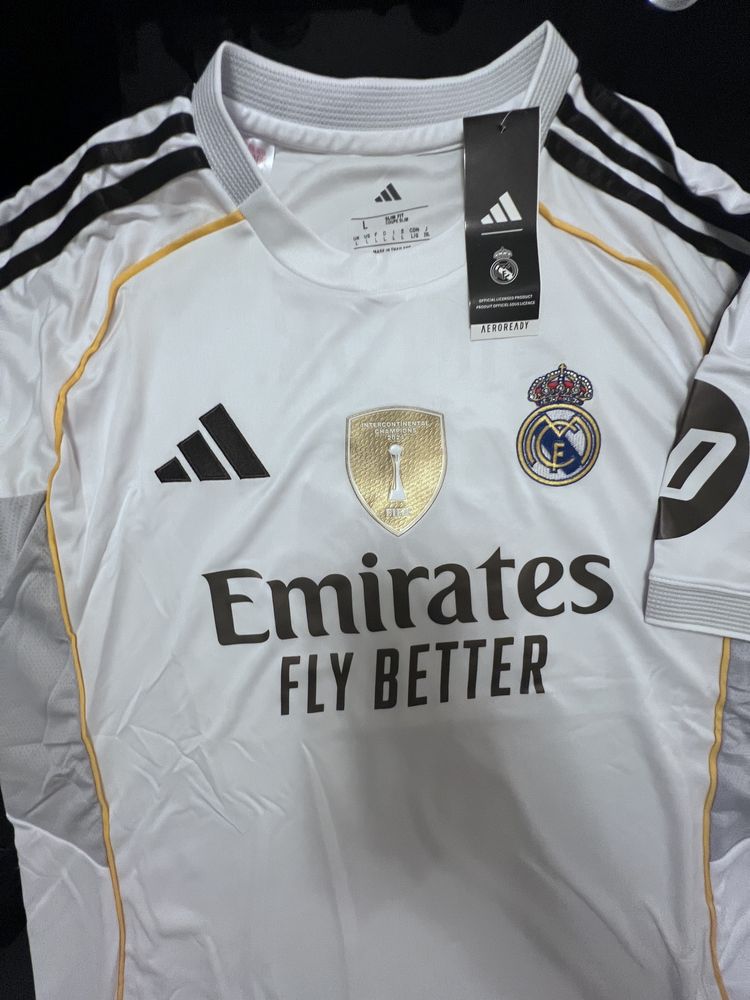 Camisola real madrid vini jr Mundial 2025