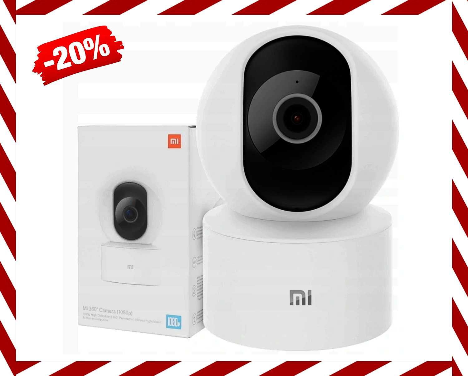 NOWOCZESNA KAMERA IP Xiaoimi Mi 360 Full HD Domowa Ogrodowa (Promocja)