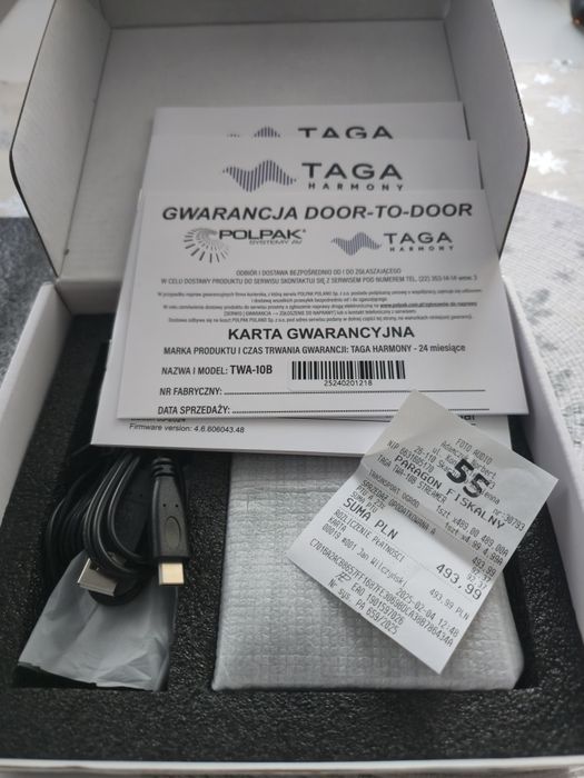 Odtwarzacz sieciowy Taga Harmony TWA-10B  DAC