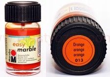 Farba do tkanin 50ml farbka Ubrań Pomarańczowa 013