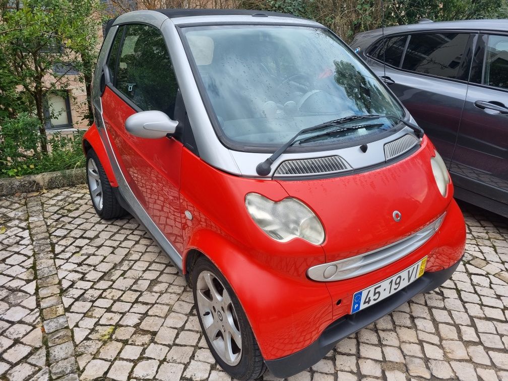 Smart fortou 450 gasolina 700cc para peças