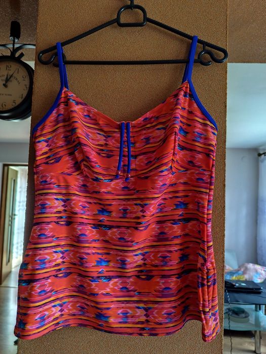 Góra od kostiumu kąpielowego tankini na regulowane ramiączka rozm 44D