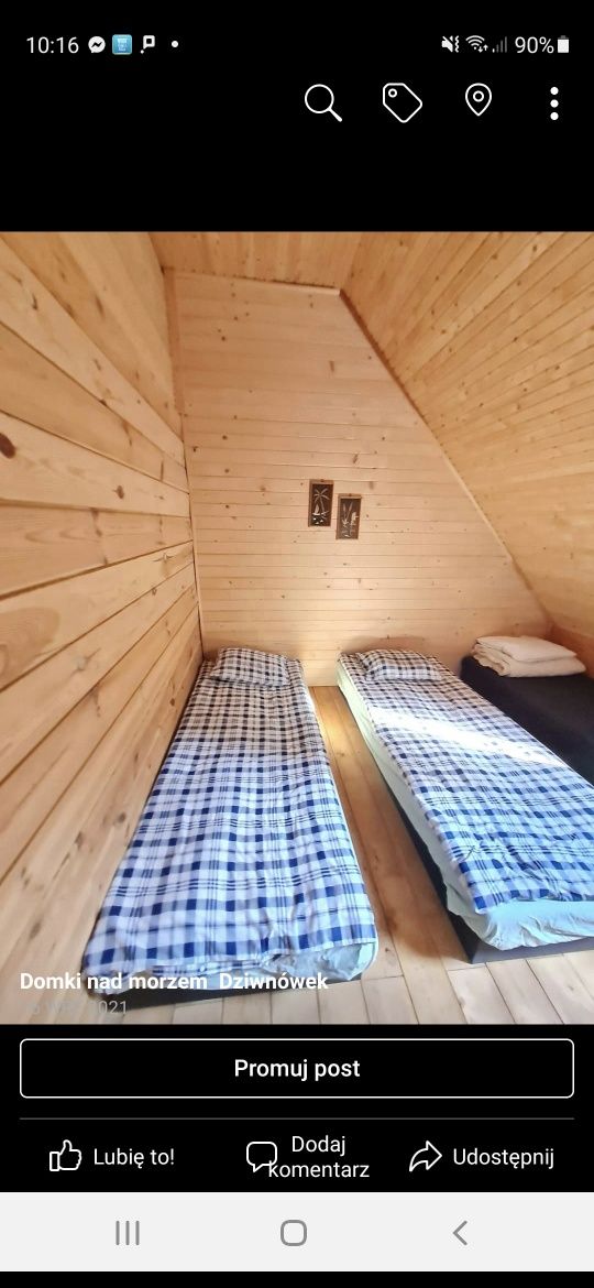 Domki letniskowe Dziwnówek - noclegi nad morzem