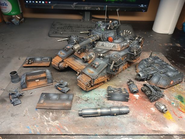 Warhammer 40k Baneblade ASTRA MILITARUM KRIEG malowanie