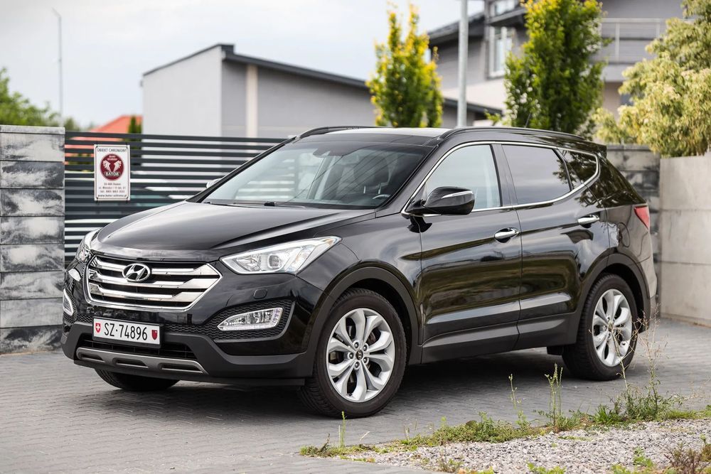 Hyundai Santa Fe 2.4B 191Ps 4x4 Panorama Navi Ledy Xenon Skóra Kamera AUTOMAT