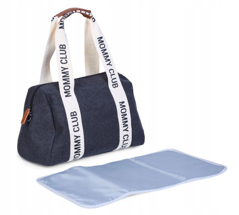 childhome torba do wózka dla mamy mommy club signature black