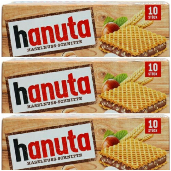 Hanuta chrupiące wafelki