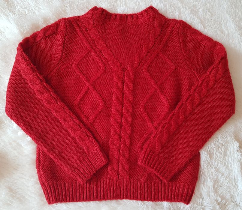 Śliczny sweter dziewczęcy M&S, rozmiar 140, 9-10 lat