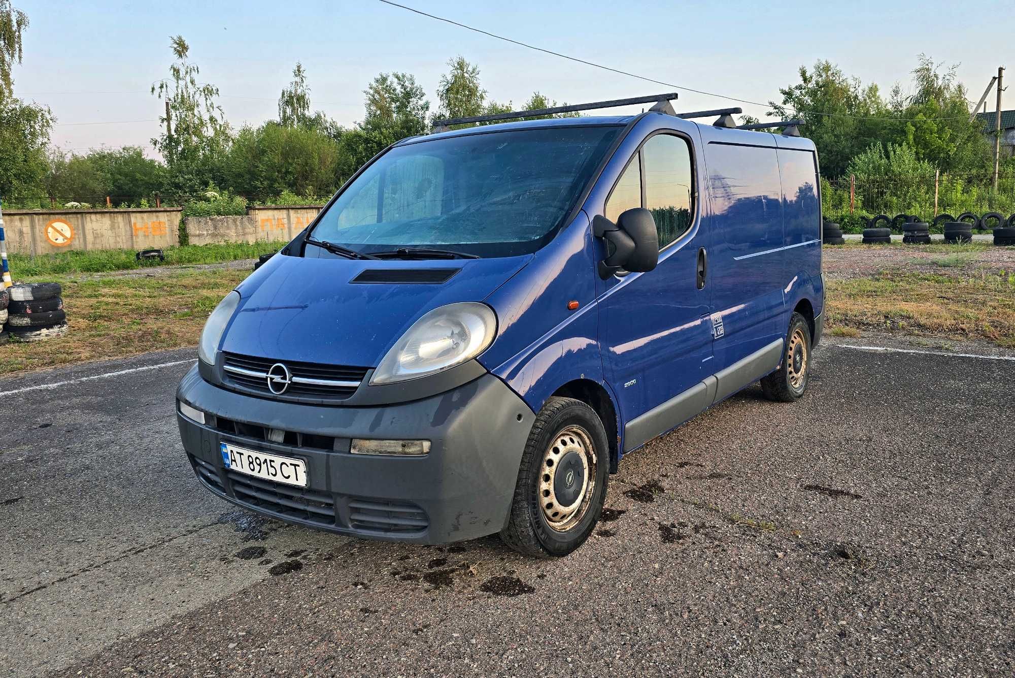 Opel Vivaro 1.9 2006р. Груз  (100 к.с.)