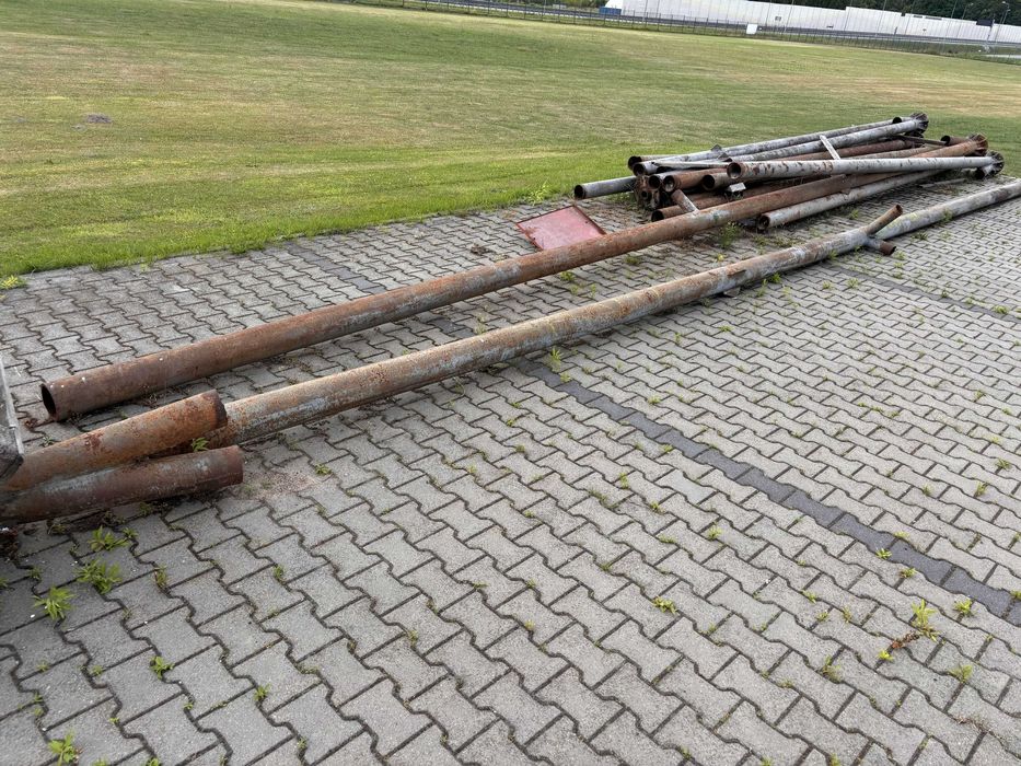 Rury stalowe grubościenne fi 130 mm grubość 5 mm 100zł/mb