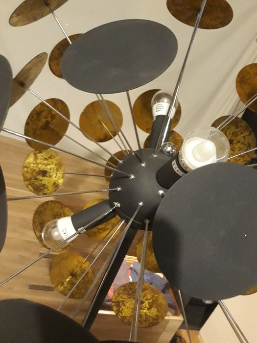 lampa stojaca wiszaca glamour piekna 2 lampy