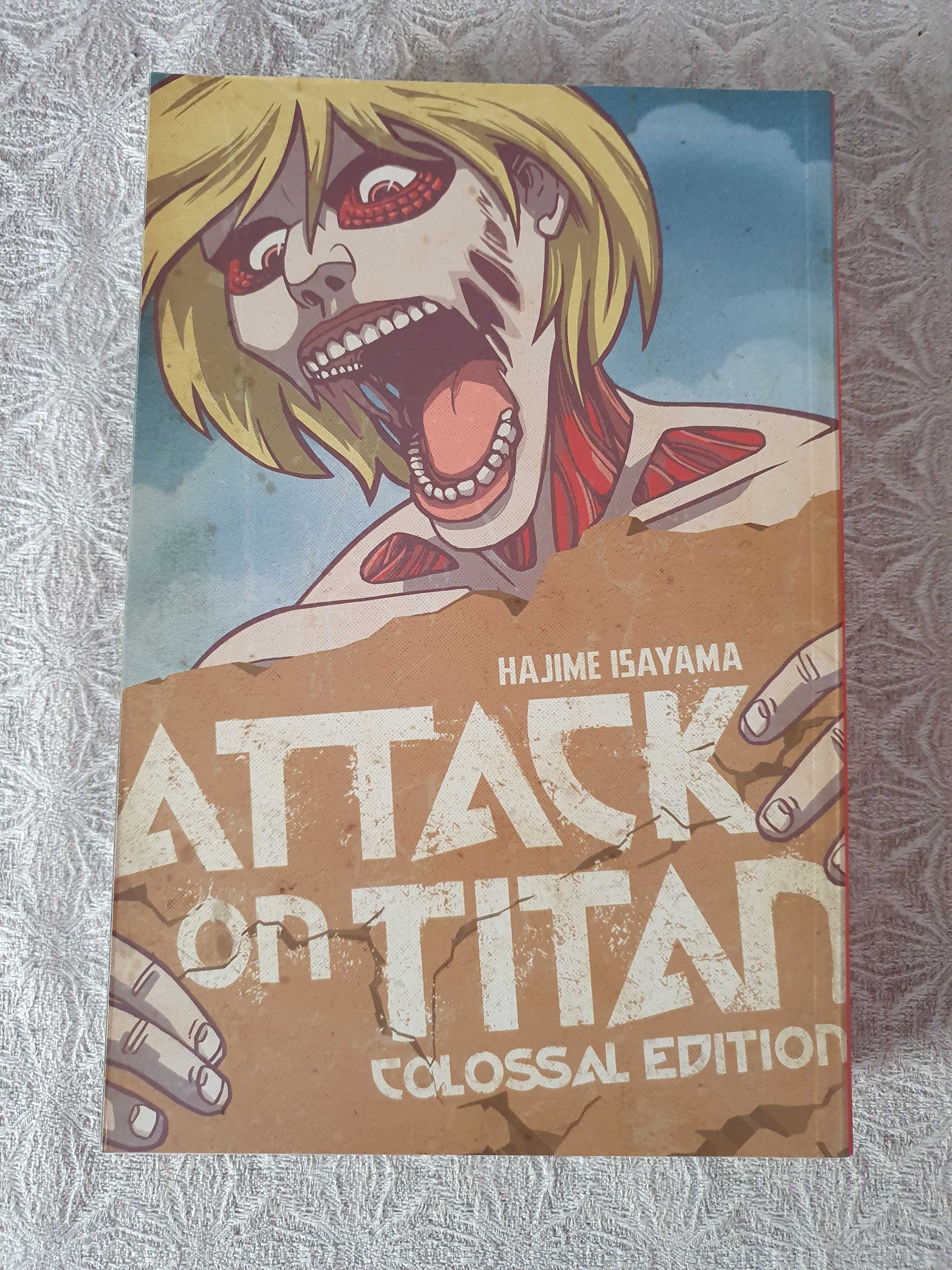 Attack on Titan Colossal Edition vol 1-3 Kodansha Comics Manga