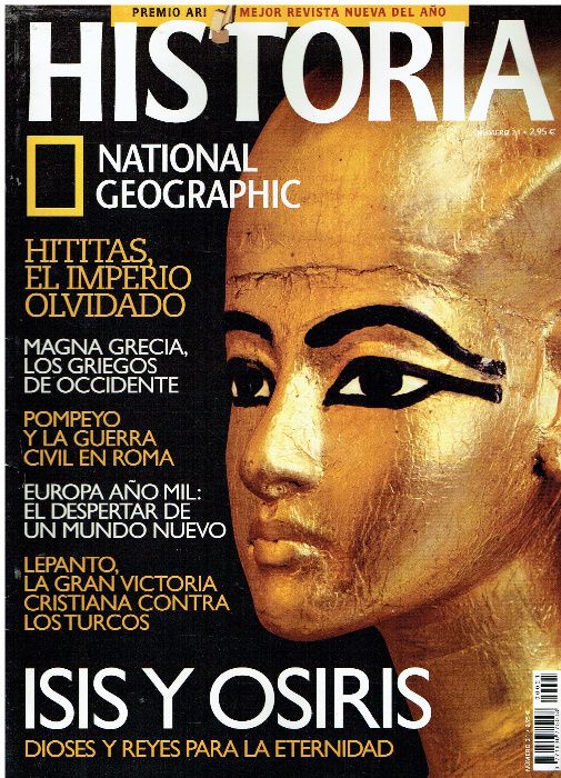 7454 - Historia - Revista Historia da National Geographic 3 ( Várias )