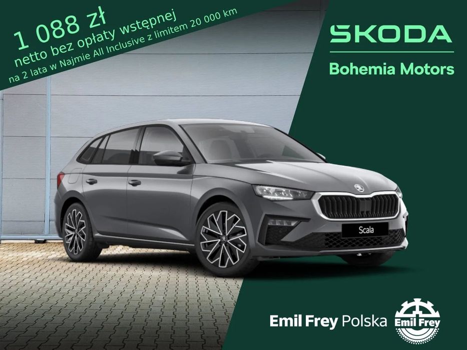 Skoda Scala Edition 130 1.0 115 KM TSI DSG od ręki