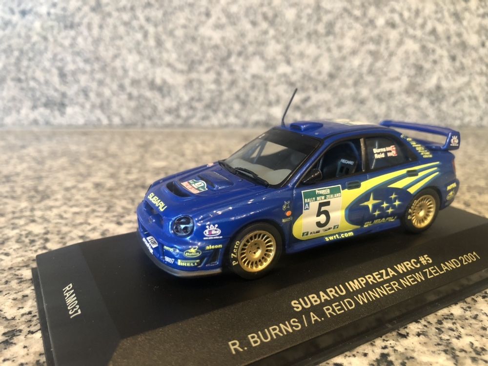 Subaru Impreza WRC #5/ Skala 1/43 R.Burns/ A.Reid