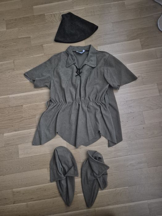 Strój karnawałowy Piotruś Pan na 4-6 lat