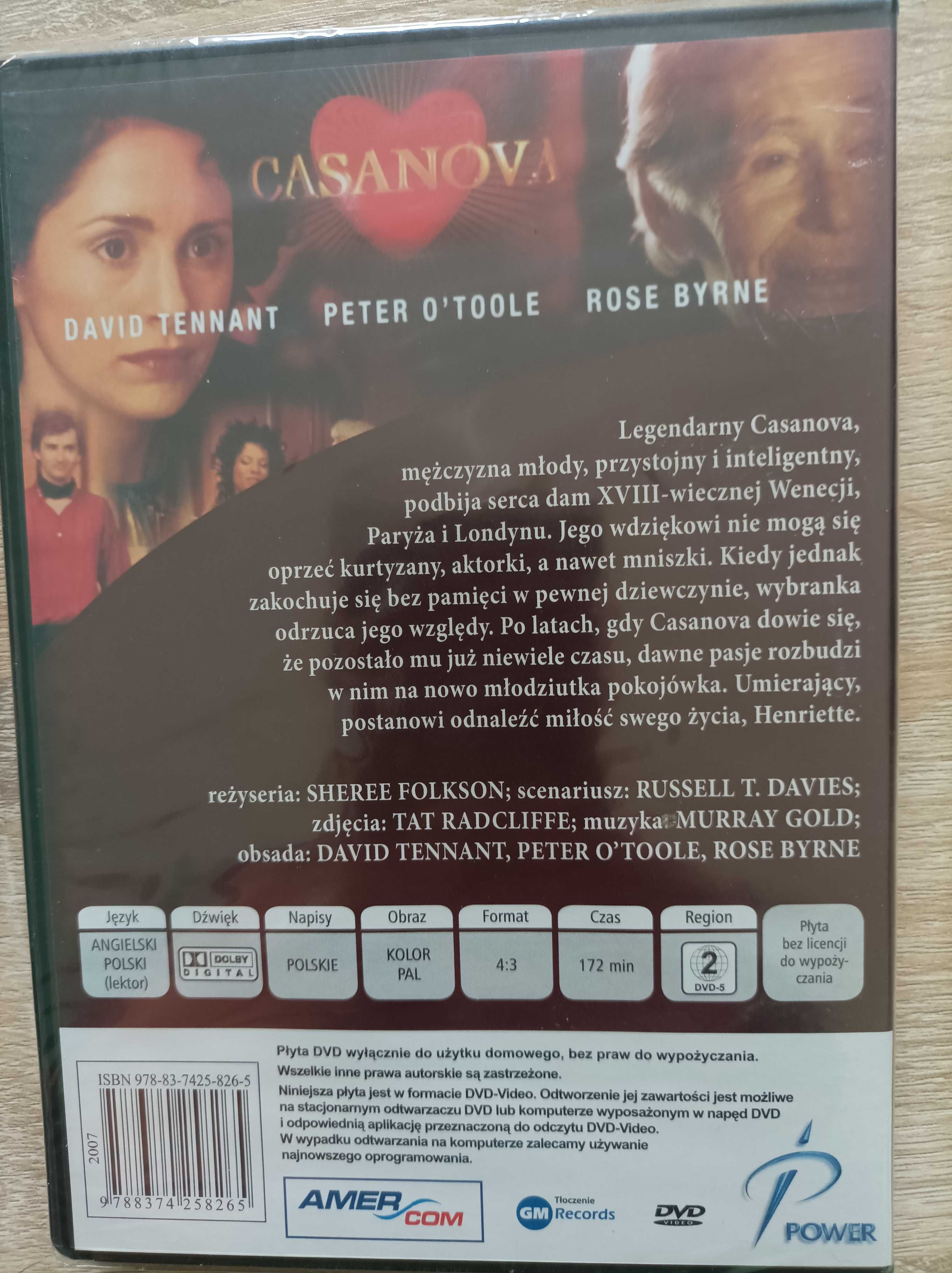 Film DVD - Casanova