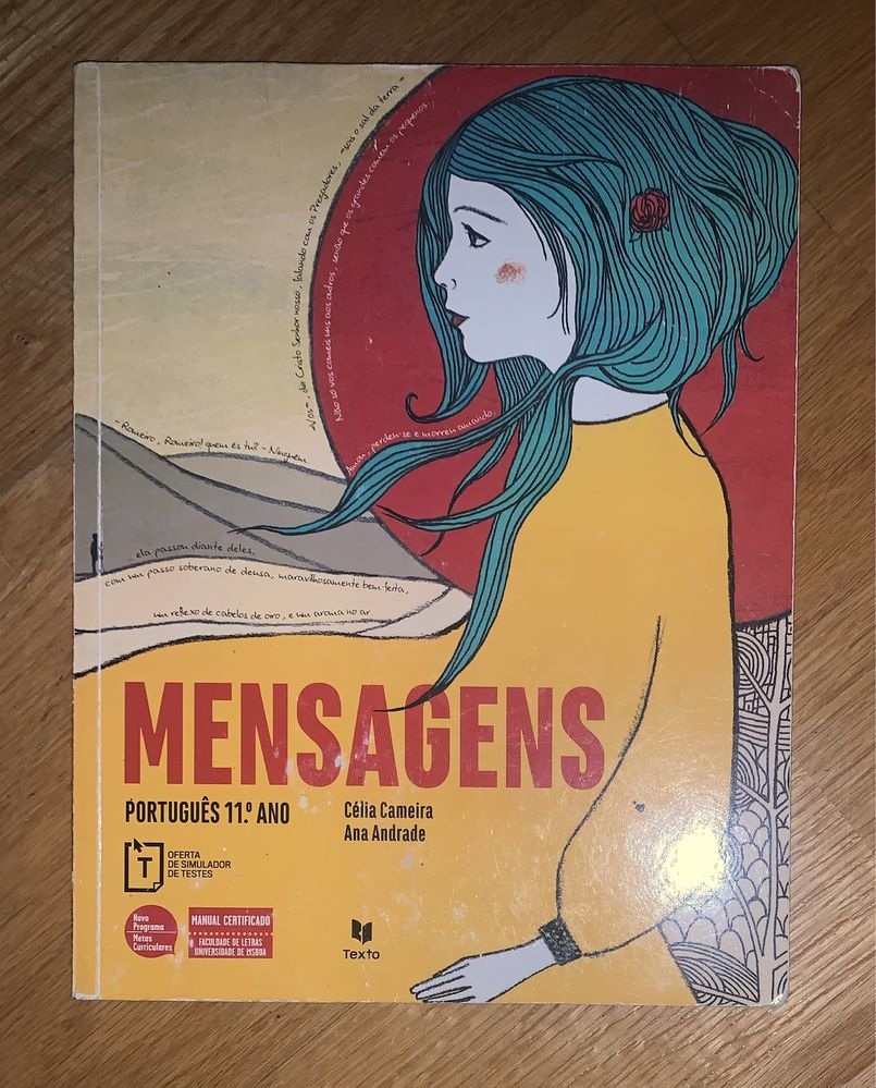 Conjunto Livros Mensagens 11 - Português 11.º Ano