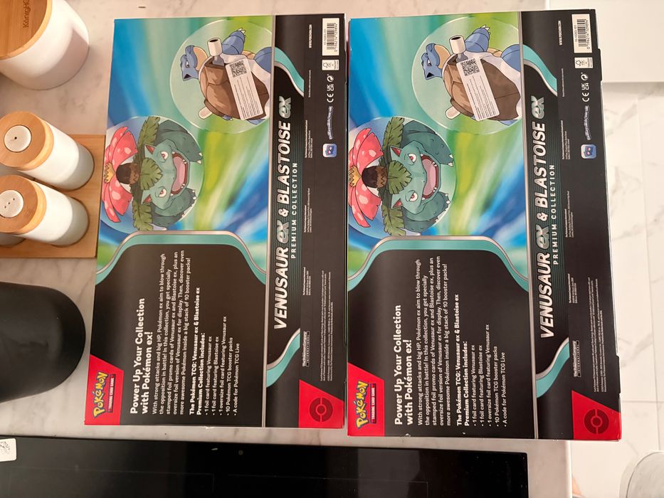 Pokémon Venusaur ex Blastoise ex