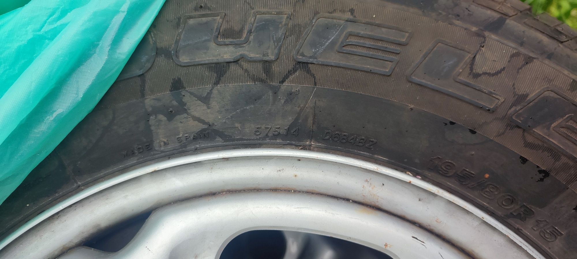 Колеса в зборі 195/80 R15  5*114.3