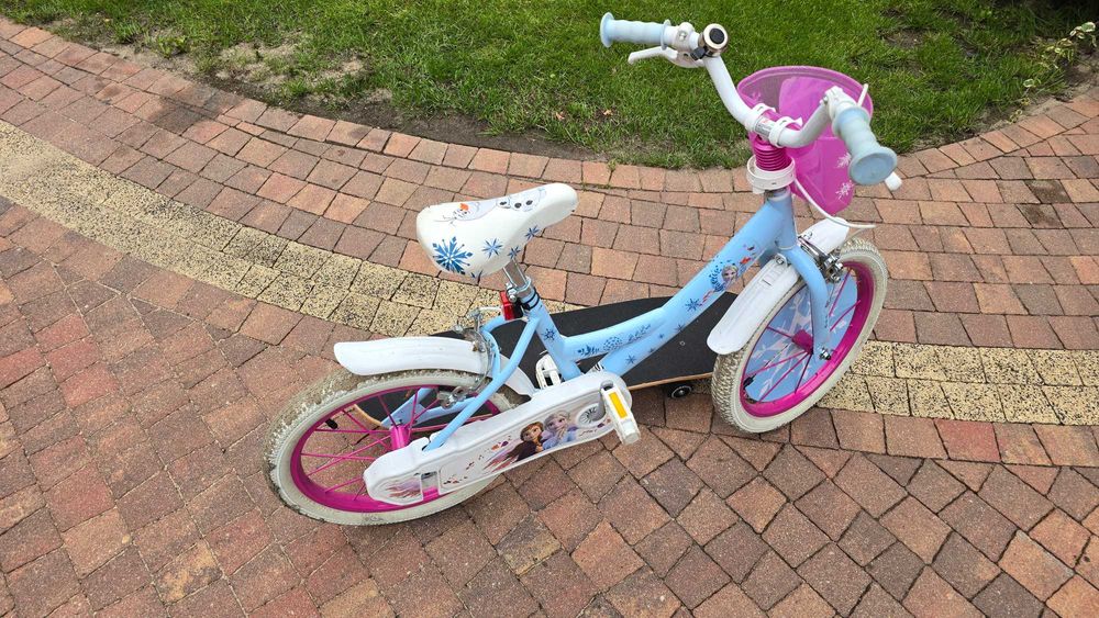 Rower Disney Anna i Elza Frozen dla dziewczynki 3 w 1