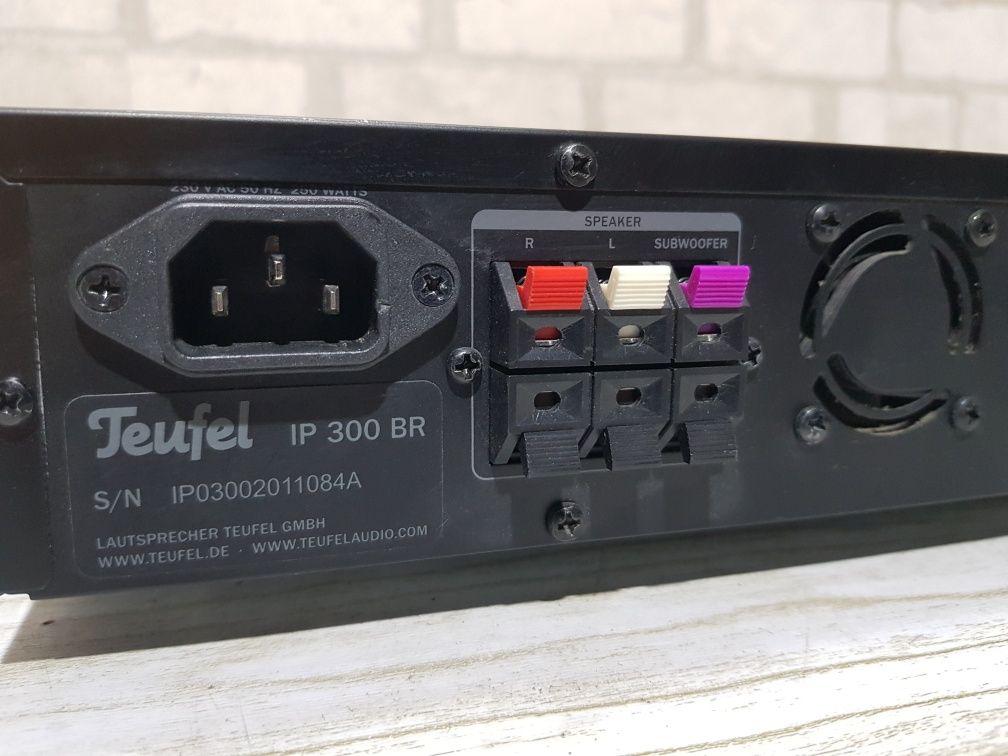 Пульт!2.1 AV Blu-ray ресивер Teufel IP 300/3000 б/у з Німеччини