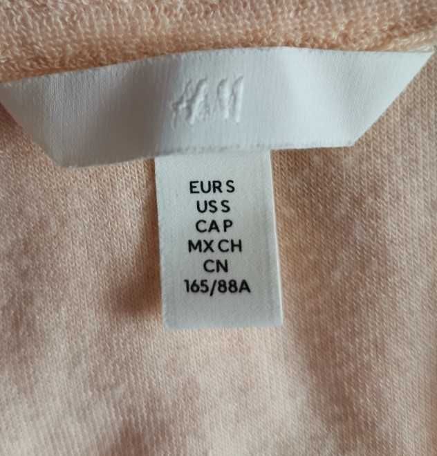 16 zł Koszulka bluzka letnia z kołnierzykiem roz.S/M , H&M