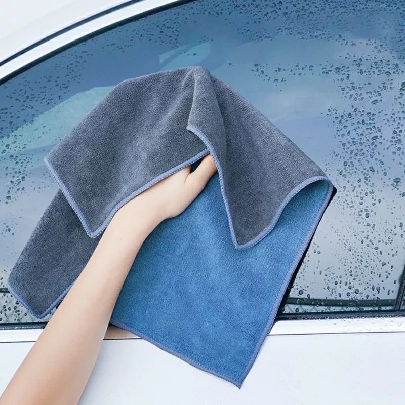 Реальная Микрофибра для автомобиля полотенце для мойки авто