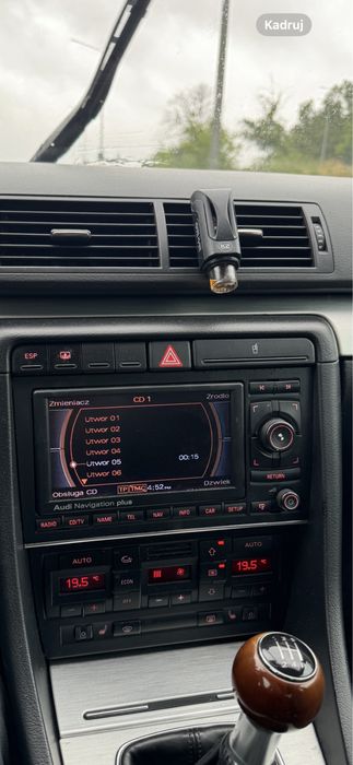 Radio RNS-E Audi A4 B6 B7 Polskie Menu z Kodem.