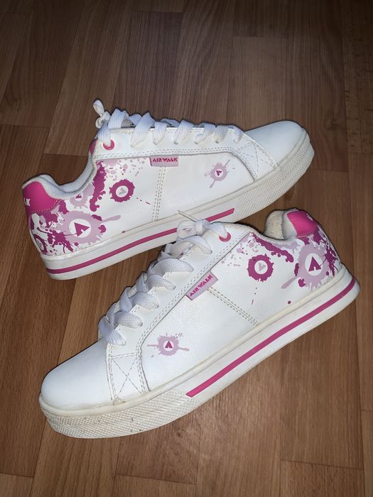 дутыши airwalk х vans женские розовые skateboarding sk8 rap y2k alt