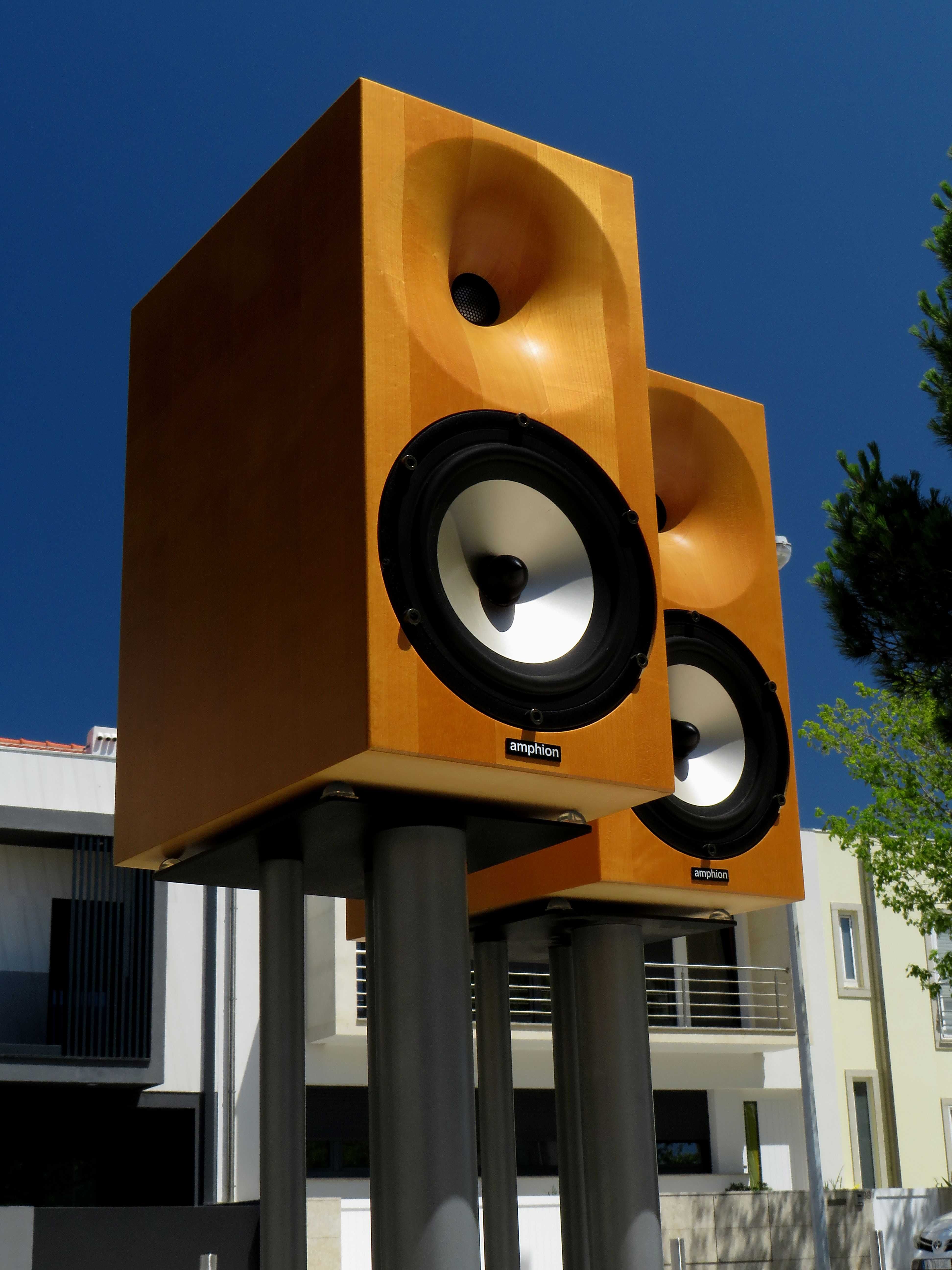 Amphion Argon 2, monitoras High-End raríssimas, excelente condição