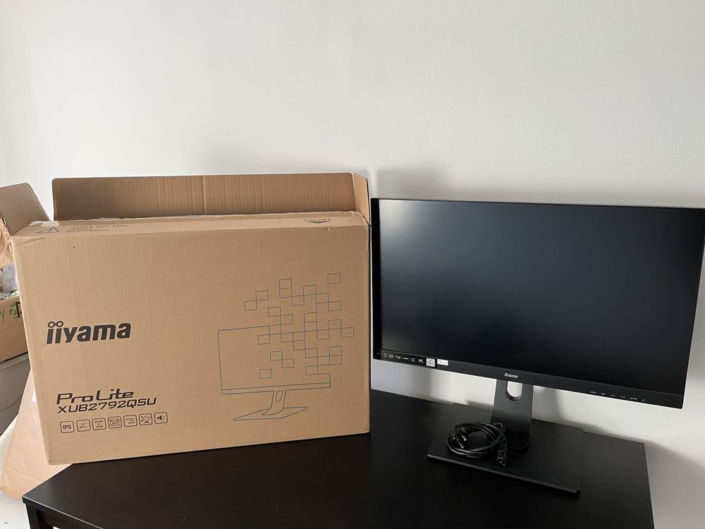 Monitor IIYAMA ProLite XUB2792QSU-B1 27" 2560x1440px IPS