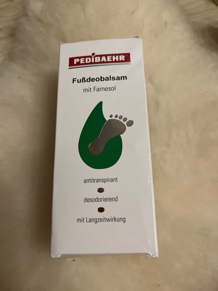 Pedibaehr deo-balsam do stóp na potliwość z farnesolem 75 ml