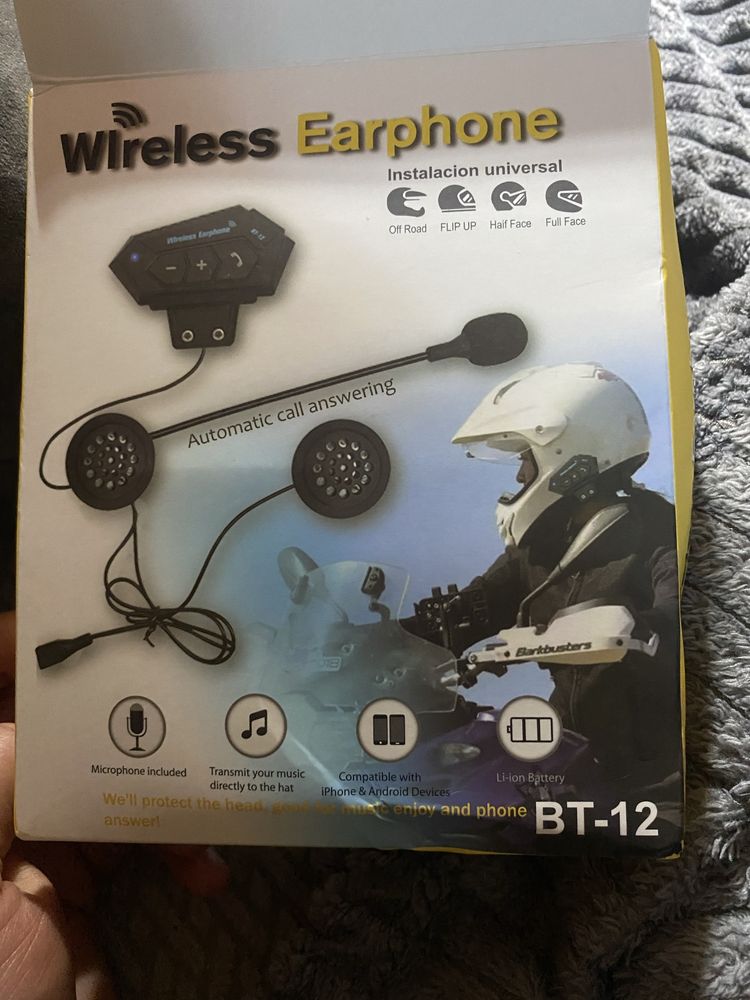 Intercom motocyklowy