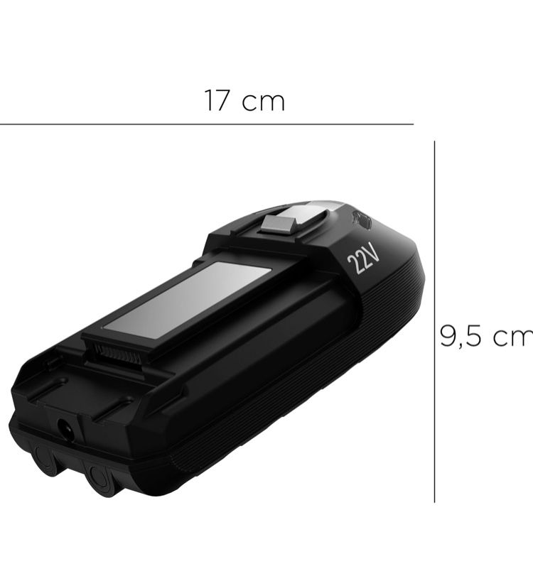 Bateria extraivek de ioes de litio de 22 v