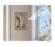 STARLEAD Lustro łazienkowe 600x800 mm LED, Bluetooth, przeciwmgielne